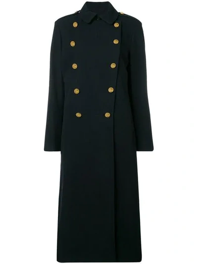 Polo Ralph Lauren Military Coat In Blue