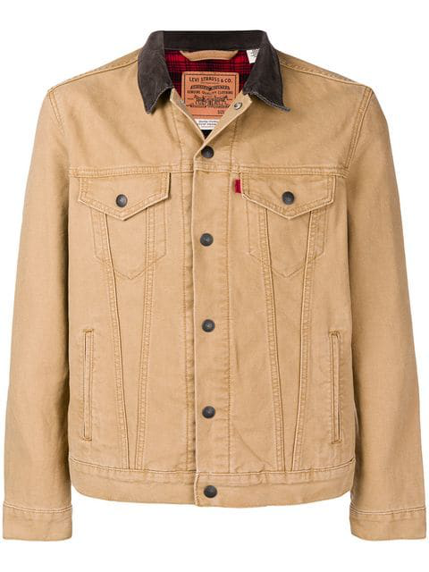 levis yellow denim jacket