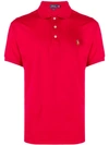 Polo Ralph Lauren Classic Brand Polo Shirt In Red
