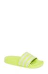 Adidas Originals 'adilette' Slide Sandal In Semi Frozen Yellow