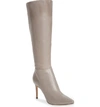 Schutz Magalli Knee High Boot In Mouse Leather