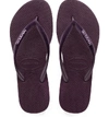 Havaianas Slim Velvet Flip Flop In Aubergine