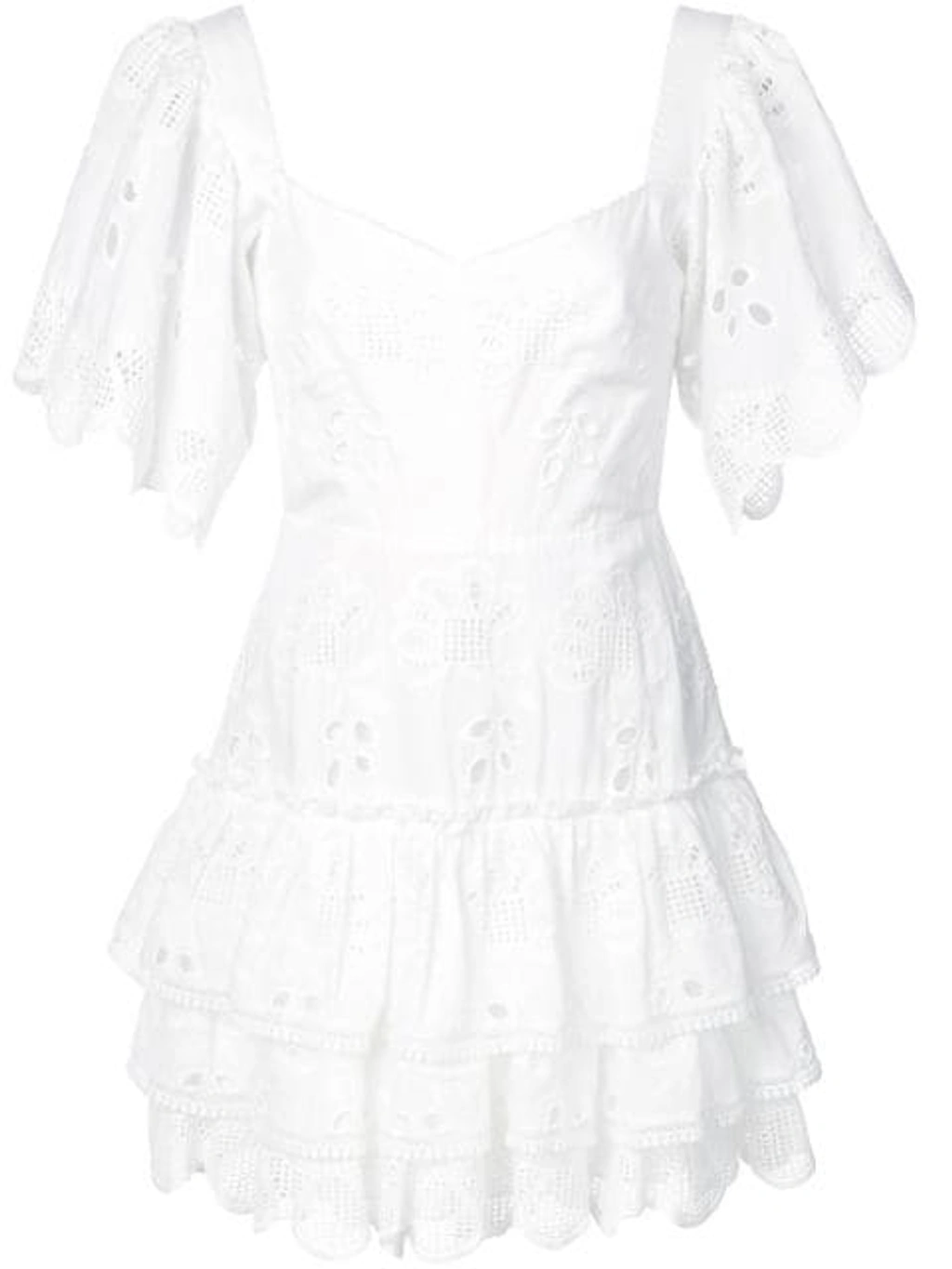 afonsa dress in white alexis from revolve Alexis Afonsa Dress in White