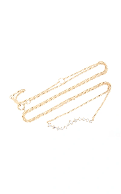 Sophie Ratner Women's 14k Gold Diamond Necklace In White
