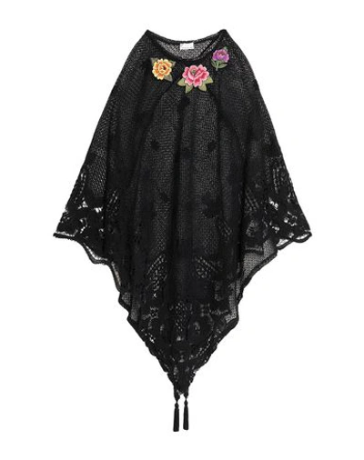 Miguelina Cape In Black