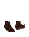 Jw Anderson Ankle Boot In Cocoa