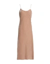 Tibi 3/4 Length Dresses In Beige