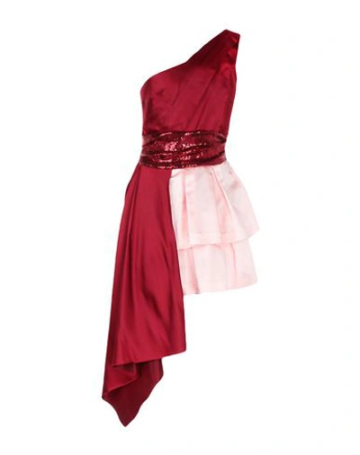 Christian Pellizzari Short Dress In Red