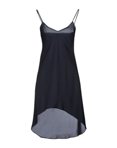 Pinko Short Dresses In Dark Blue