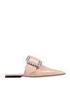 Maison Margiela Woman Mules & Clogs Blush Size 6 Soft Leather In Pink