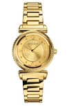 Versace Collection V-motif Vintage Logo Watch, 35mm In Gold