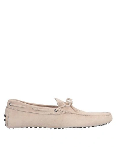 Tod's Loafers In Sand