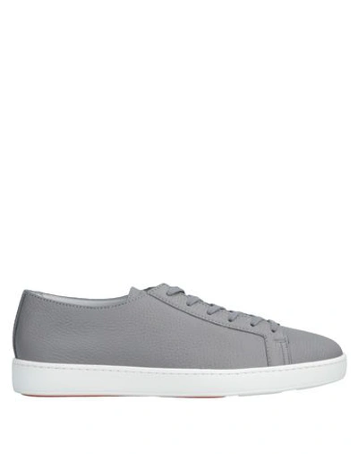 Santoni Sneakers In Lead