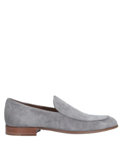 Gianvito Rossi Loafers In Grey