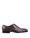 Tod's Lace-up Shoes In Maroon