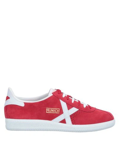 Munich Sneakers In Red