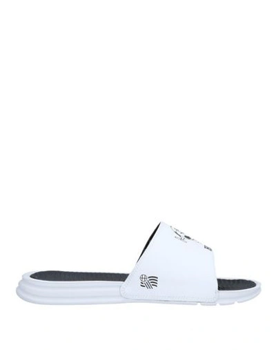 Huf Slippers In White