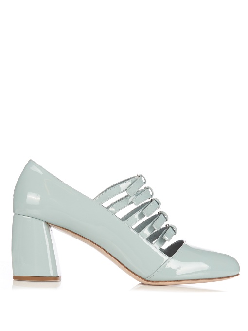 miu miu leather pumps
