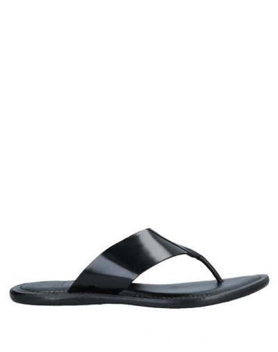 Fabiano Ricci Flip Flops In Black