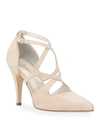Bettye Muller Women's Gallant Closed Toe Strappy Pumps In Taupe