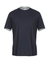 Paolo Pecora T-shirts In Dark Blue