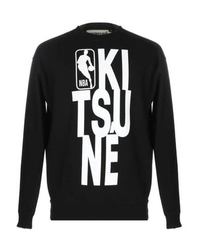 Kitsuné Sweatshirts In Black