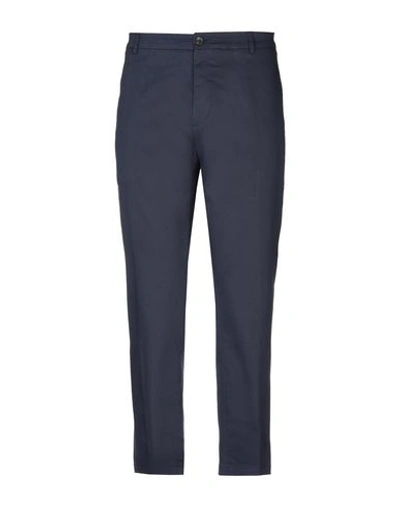 Department 5 Casual Pants In Dark Blue