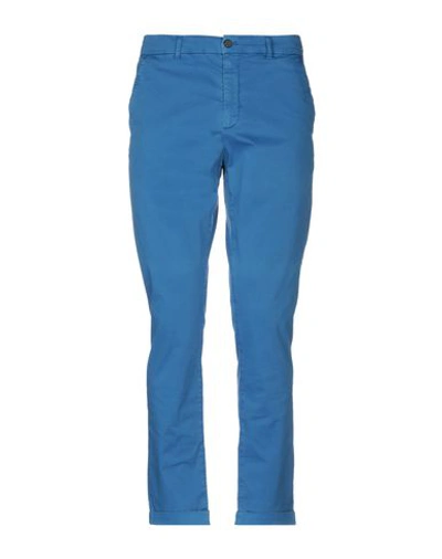 Monocrom Casual Pants In Azure
