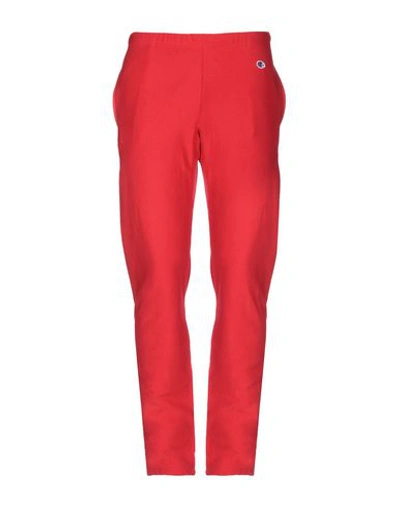 Champion Casual Pants In Red