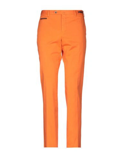 Pt01 Casual Pants In Orange