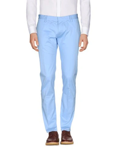 Dsquared2 Casual Pants In Sky Blue