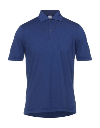 Aspesi Polo Shirts In Dark Blue