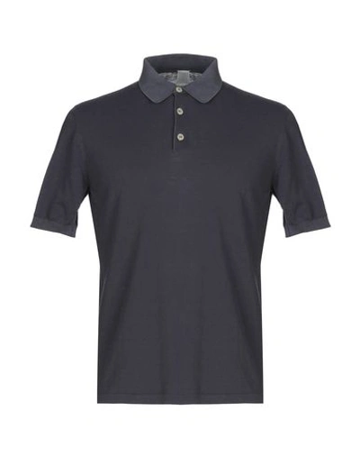 Eleventy Polo Shirt In Dark Blue