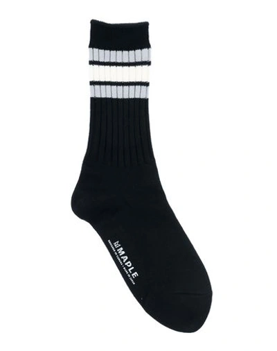 Maple Short Socks In Black