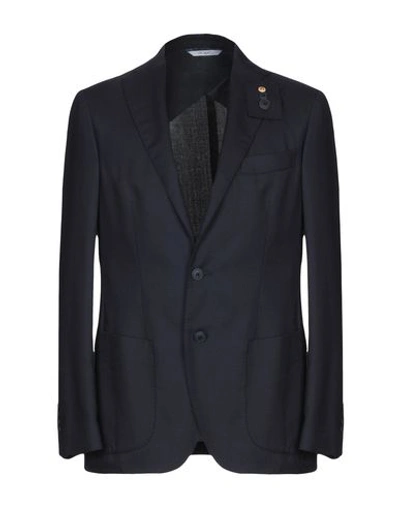 Gi Capri Blazer In Dark Blue