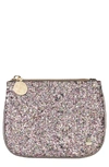 Stephanie Johnson Mini Flat Pouch In Hollywood Pink