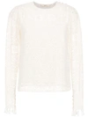 Nk Lace Blouse - White