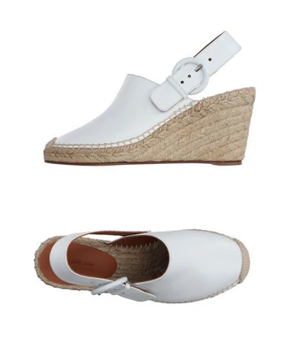 Celine Espadrilles In White