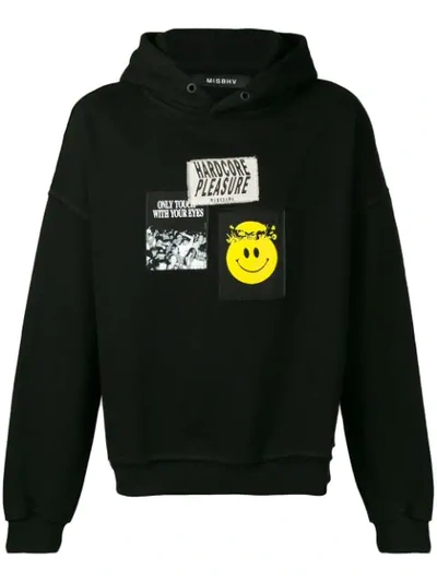 Misbhv Appliqué Patch Hoodie - Black