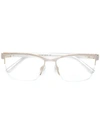 Cazal Rectangle Frame Glasses In Neutrals