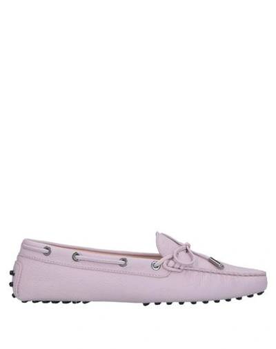 Tod's Loafers In Lilac