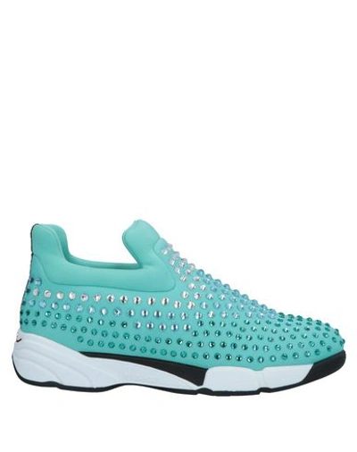 Pinko Sneakers In Turquoise