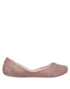 Melissa Ballet Flats In Beige