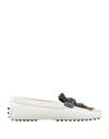 Tod's Loafers In Ivory