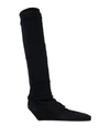 Rick Owens Knee Boots In Black