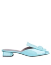 Rayne Sandals In Sky Blue