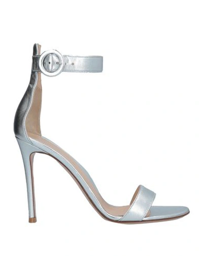 Gianvito Rossi Sandals In Gray