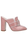 Pollini Mules & Clogs In Pink