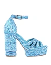 Antolina Paris Sandals In Turquoise