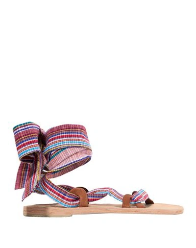 Brother Vellies Sandals In Pink